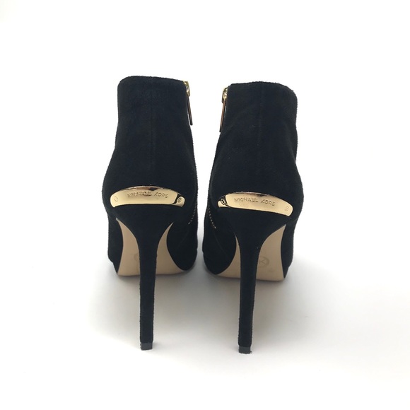 Michael Kors Stiletto Suede Ankle Booties - Picture 3 of 7